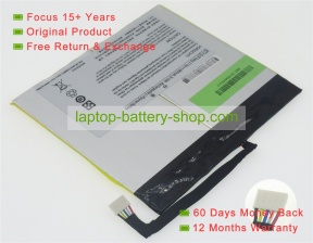 Msi BTY-S1F 3.7V 6800mAh replacement batteries