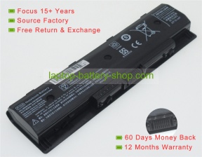 Hp 593553-001, PI06 10.8V 4200mAh replacement batteries