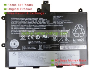 Lenovo SB10J79000, 01AV403 7.6V 5260mAh replacement batteries