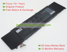 Dell 1F22N, XRGXX 11.4V 7890mAh original batteries