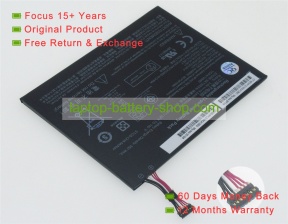 Hp MLP3810980, L83-4938-620-00-4 3.8V 4800mAh replacement batteries