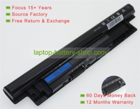 Dell 3ICR19/66-2, 15-3421 11.1V 4400mAh replacement batteries