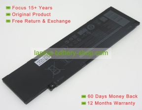 Dell 266J9, M4GWP 11.4V 4255mAh original batteries