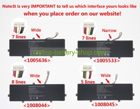 Chuwi CLTD-3585282 7.6V 4736mAh original batteries