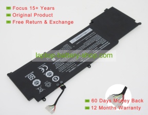 Clevo N150BAT-4, 4ICP5/66/67 15.4V 3454mAh original batteries
