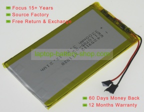 Other 4060110P, 3860110P 3.7V 3000mAh replacement batteries