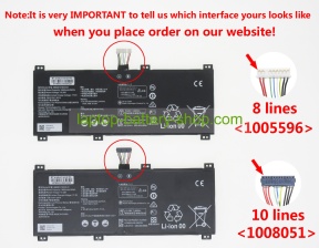 Huawei HB6081V1ECW-41B, HB6081V1ECW-41 15.28V 3665mAh original batteries