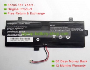 Irbis N16 PL5267103P, 301100011031 3.7V 10000mAh replacement batteries