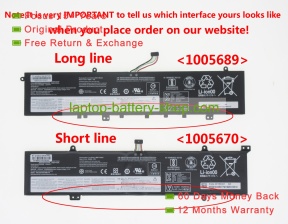 Lenovo 5B10W67244, L18M4PF1 15.36V 4500mAh replacement batteries