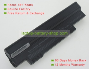 Acer UM09H31, UM09H41 10.8V 4400mAh replacement batteries