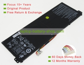 Acer KT00407008, 4ICP5/57/79 15.4V 3834mAh original batteries