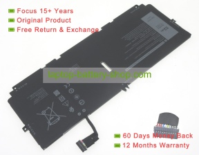 Dell P117G001, P117G002 7.6V 6500mAh original batteries