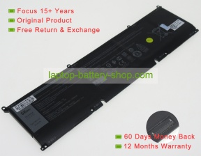 Dell P91F001, P91F002 11.4V 4650mAh original batteries