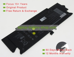 Dell Y7HR3, XMV7T 11.4V 5666mAh original batteries