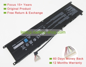 Msi 4ICP8/36/142, BTY-M6M 15.2V 6250mAh original batteries