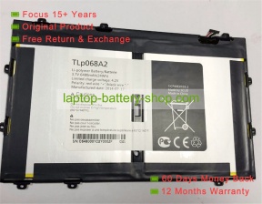 Alcatel TLp068A2 3.7V 6480mAh original batteries