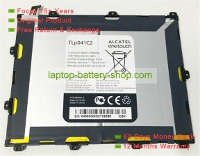 Alcatel TLp041C2 3.8V 4060mAh original batteries