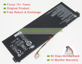 Acer KT0030G022, AP19B8K 11.25V 3831mAh original batteries