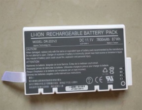 Getac DR-202V2 11.1V 7800mAh original batteries