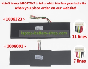 Chuwi 505979-3S1P, 3ICP5/59/79 11.55V 4000mAh replacement batteries