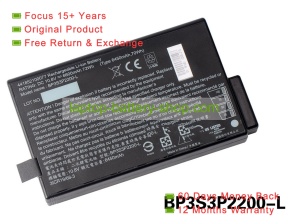 Getac BP3S3P2200-L, 441852100077 10.8V 6000mAh original batteries