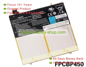 Fujitsu FPCBP450, FPB0321S 3.8V 5470mAh original batteries