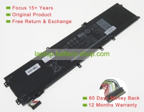 Dell 4K1VM, 9TM7D 11.4V 8070mAh original batteries