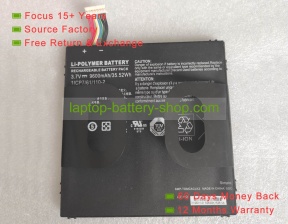 Simplo SMP-TOMCACLK2 3.7V 9600mAh original batteries