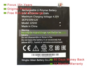 Other 22SH0 3.8V 4650mAh original batteries