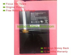 Smp 916TA015F, SQU-1006 3.7V 9600mAh original batteries