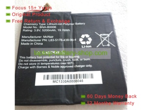 Other L83-5178-438-00-4, BNA-B0006 3.8V 5200mAh original batteries