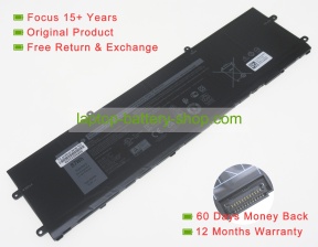 Dell DWVRR, nr6mh 11.4V 7250mAh original batteries