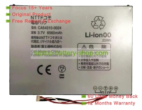 Fujitsu CA54310-0024 3.7V 6560mAh original batteries