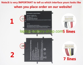 Other NV-2964151-2S 7.6V 4000mAh original batteries