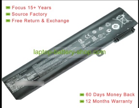 Msi BTY-M6H, 3ICR19/66-2 10.86V 4730mAh replacement batteries