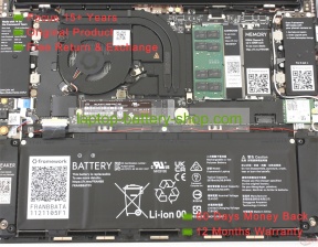 Other FRANBBAT01, FRANBBATA01 15.4V 3678mAh original batteries