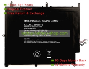 Teclast GSP2889142, 18014141 7.4V 5000mAh original batteries