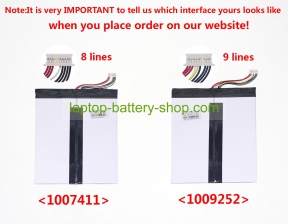 Chuwi GSP3062137 7.4V 3000mAh original batteries