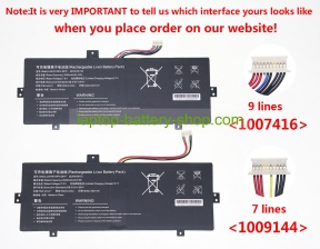 Jumper U3478110PV-2S1P, 3478110-2S 7.6V 4000mAh original batteries