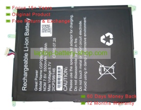 Teclast GSP2997145 7.6V 5500mAh original batteries