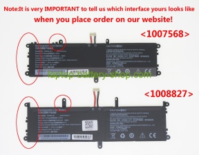 Rtdpart 5059B4-2S-1 7.6V 5000mAh original batteries