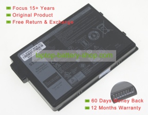 Dell XVJNP, 6JRCP 11.4V 4457mAh original batteries
