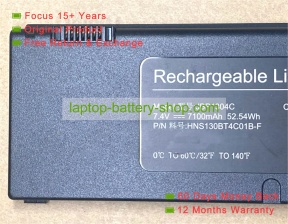 Other JBP1304C, HNS130BT4C01B-F 7.4V 7100mAh original batteries