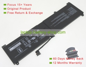 Msi BTY-M4A 15.4V 4650mAh original batteries