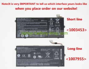 Acer AP13J4K, AP13J3K 11.25V 3920mAh original batteries