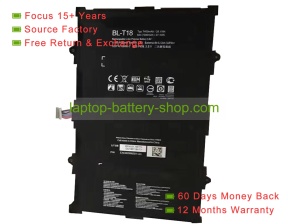 Lg BL-T18, 1ICP4/106/86-2 3.8V 7400mAh original batteries