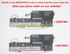 Lenovo L17M3P61, L17L3P61 11.52V 3166mAh original batteries