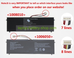 Jumper Z140A-SD, Z140A-SF 7.6V 5000mAh original batteries