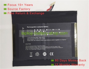 Jumper 36106134, HW-36106134 7.6V 4500mAh replacement batteries