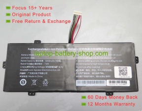 Rtdpart AEC3781108-2S1P, 3781108 7.6V 5000mAh original batteries